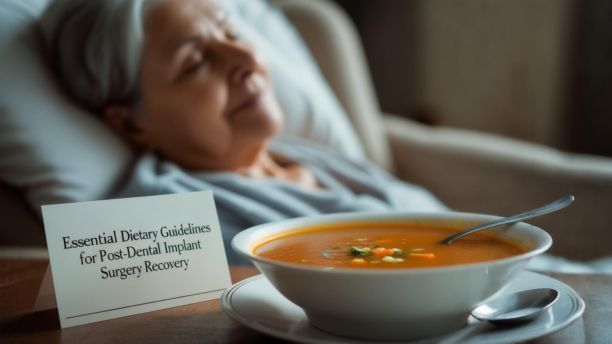 AI: Essential Dietary Guidelines for Post-Dental Implant Surgery Recovery