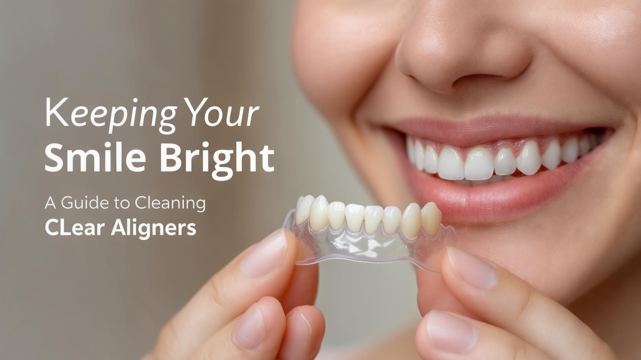 AI: Keeping Your Smile Bright: A Guide to Cleaning Clear Aligners